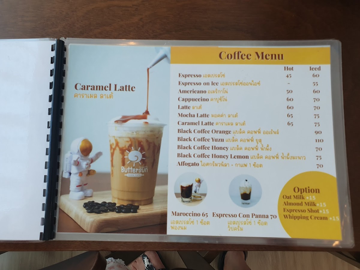 Buttersun Home Cafe Photo Menu 2