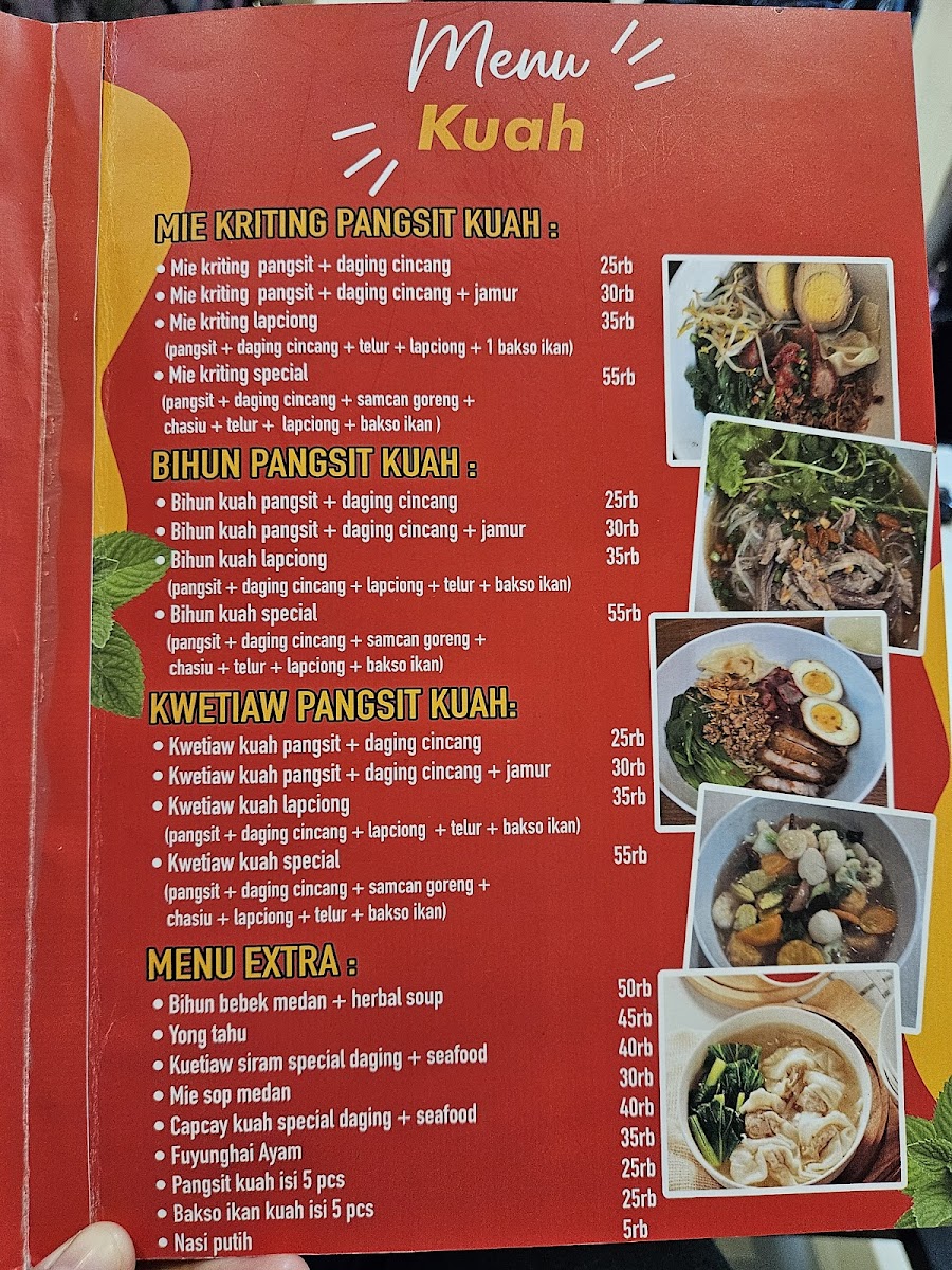 Mie Kriting Awie Photo Menu 2