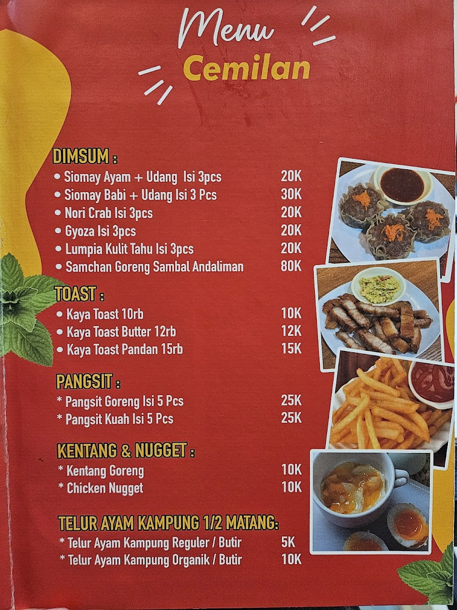 Mie Kriting Awie Photo Menu 3