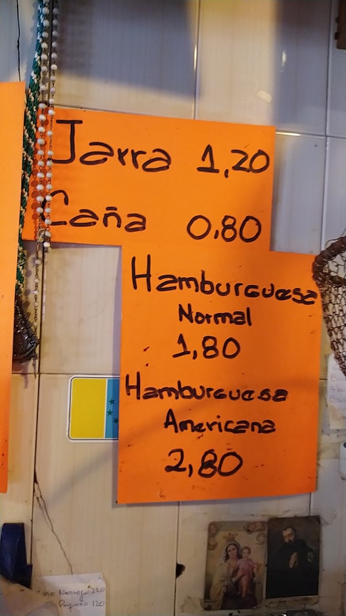 Bar Campesino Photo Menu 1