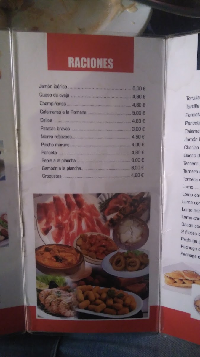 Bar restaurante Turrión Photo Menu 2