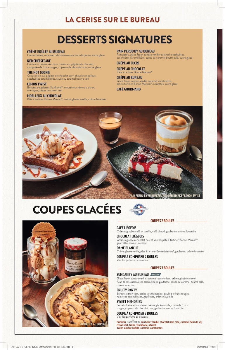 Au Bureau - Pub et Brasserie Photo Menu 5