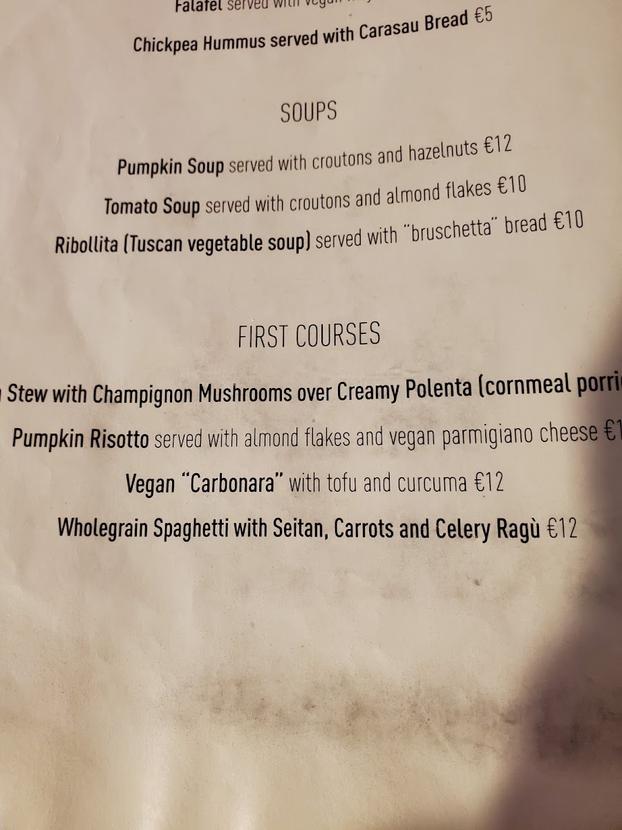 Buddy Veggy Restaurant Cafè Photo Menu 3