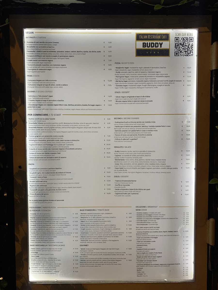 Buddy Veggy Restaurant Cafè Photo Menu 9