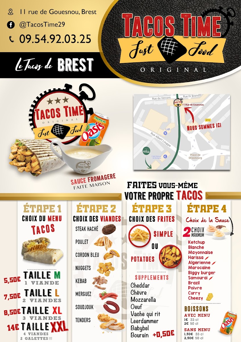 TACOS TIME Photo Menu 7
