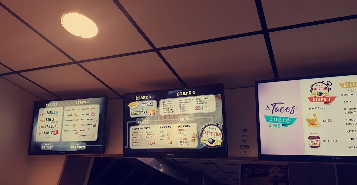 TACOS TIME Photo Menu 9