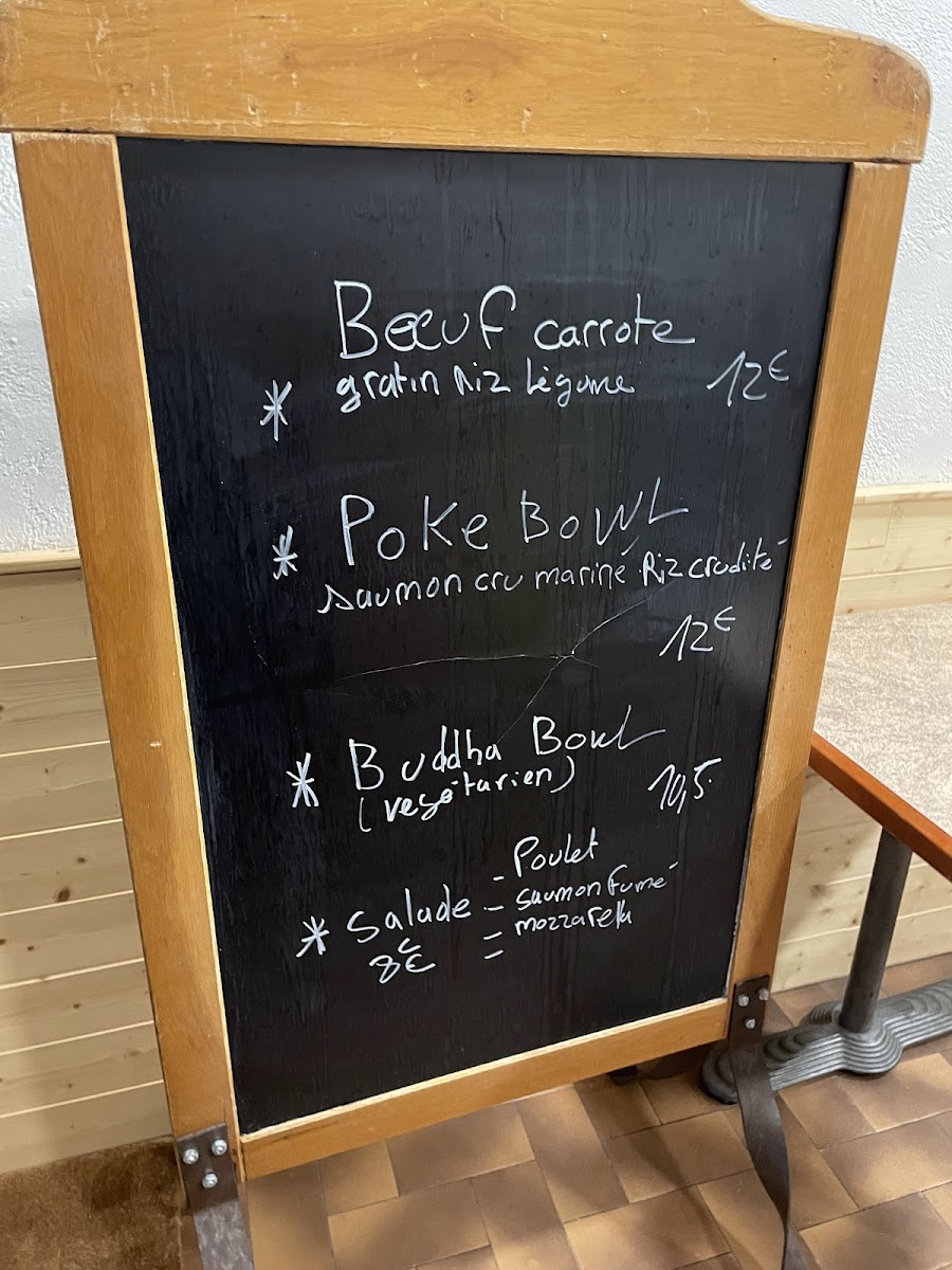 cantine du pont Photo Menu 2