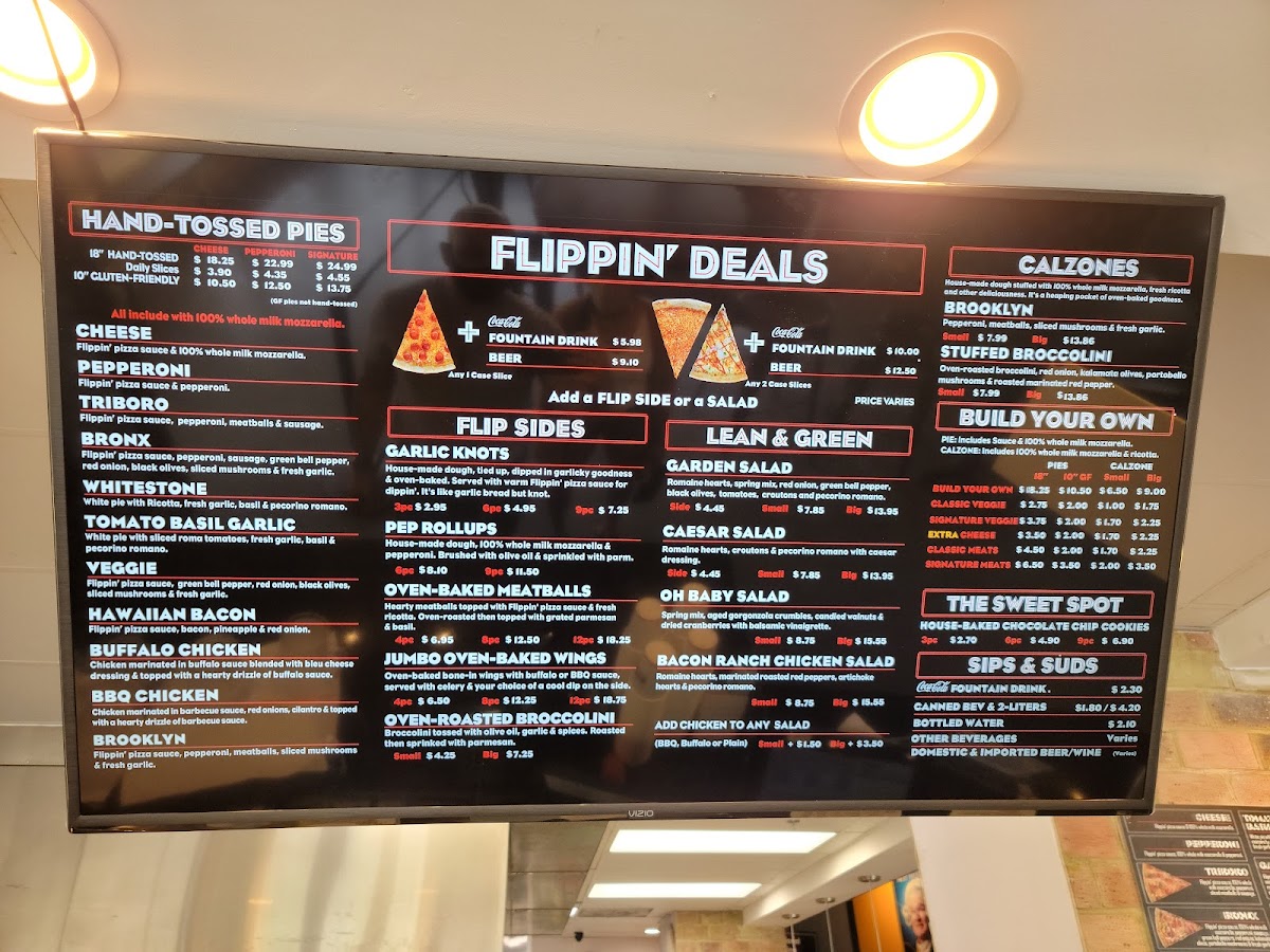 Flippin' Pizza Photo Menu 3