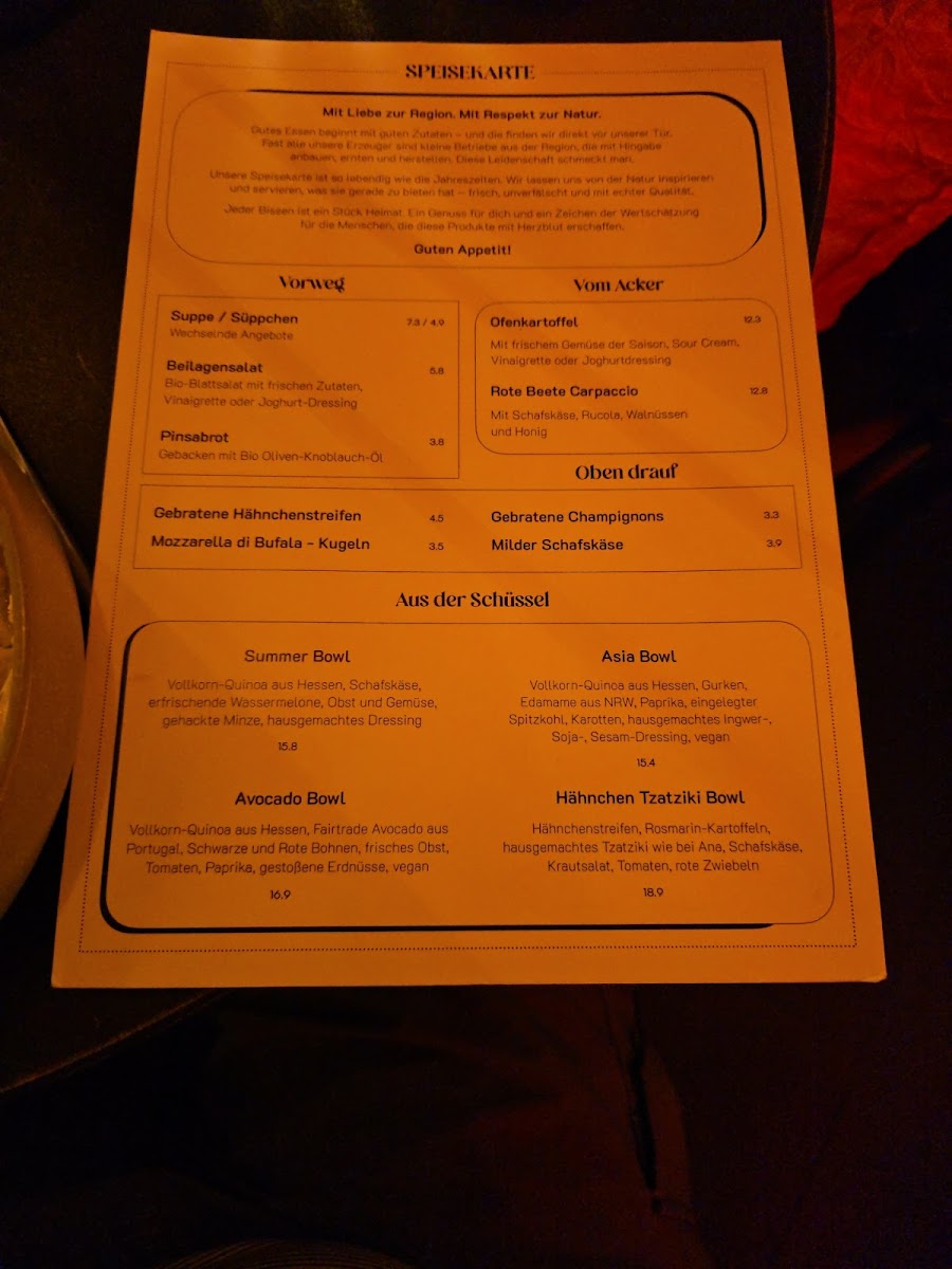 Aquarium Foodbar Photo Menu 5