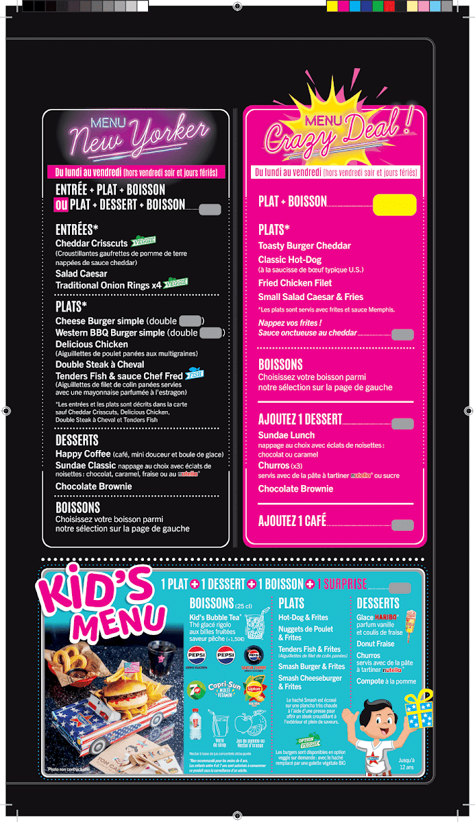 Memphis - Restaurant Diner Photo Menu 2