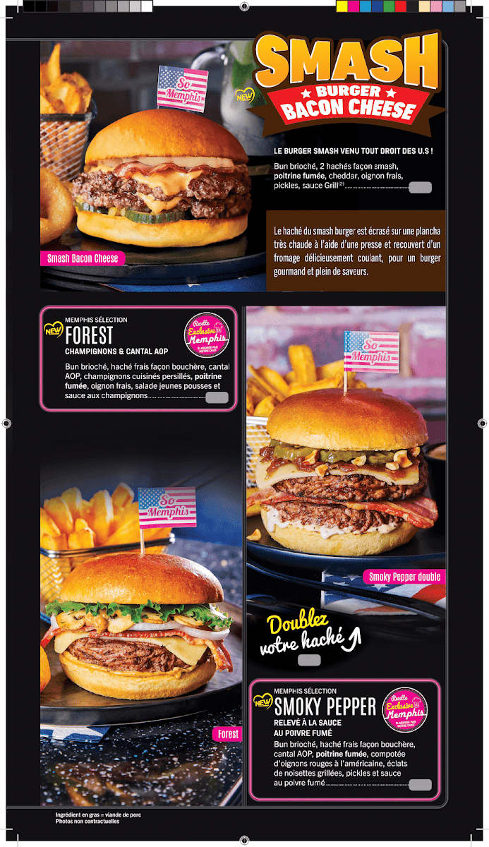 Memphis - Restaurant Diner Photo Menu 7