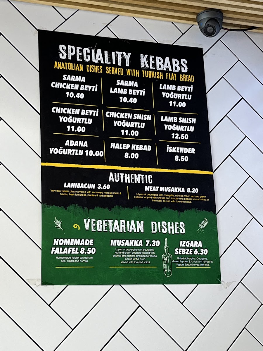 istanbul meze bbq kebab Photo Menu 1