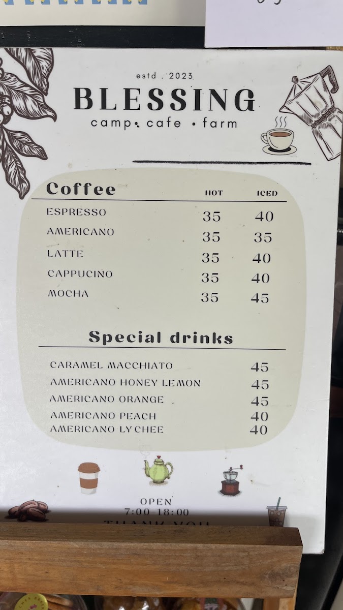 Blessing camp cafe Photo Menu 6