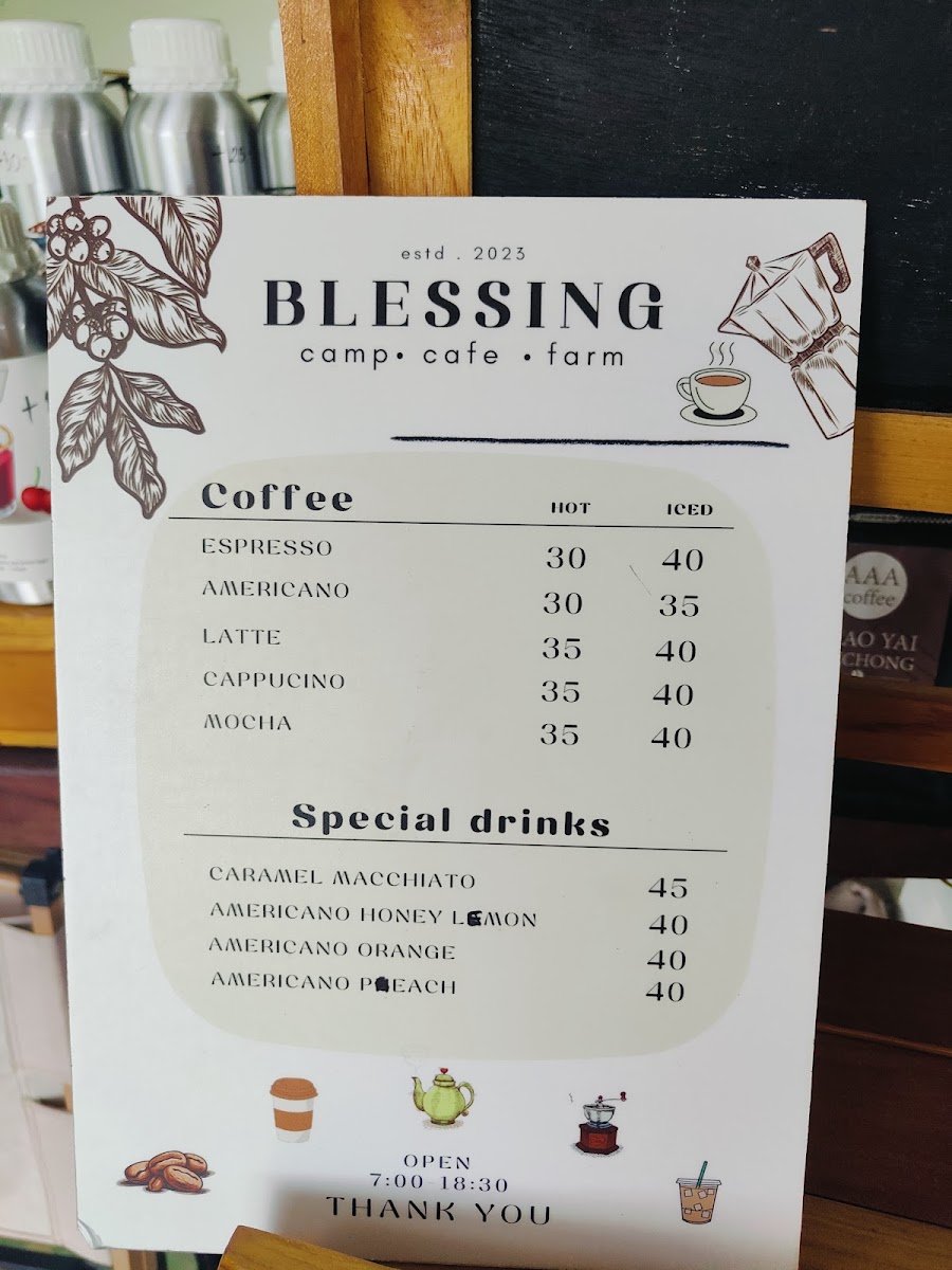 Blessing camp cafe Photo Menu 9