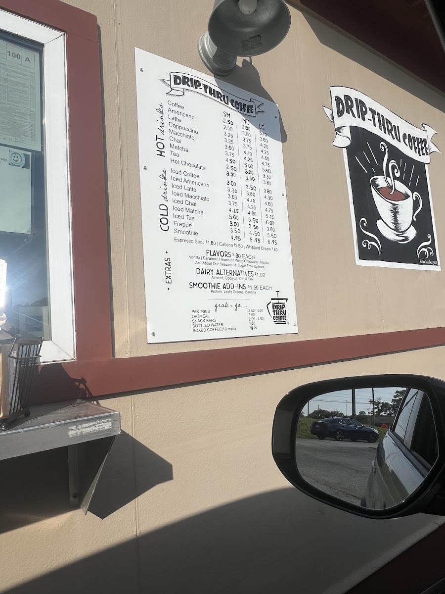 Drip-Thru Coffee® Photo Menu 2