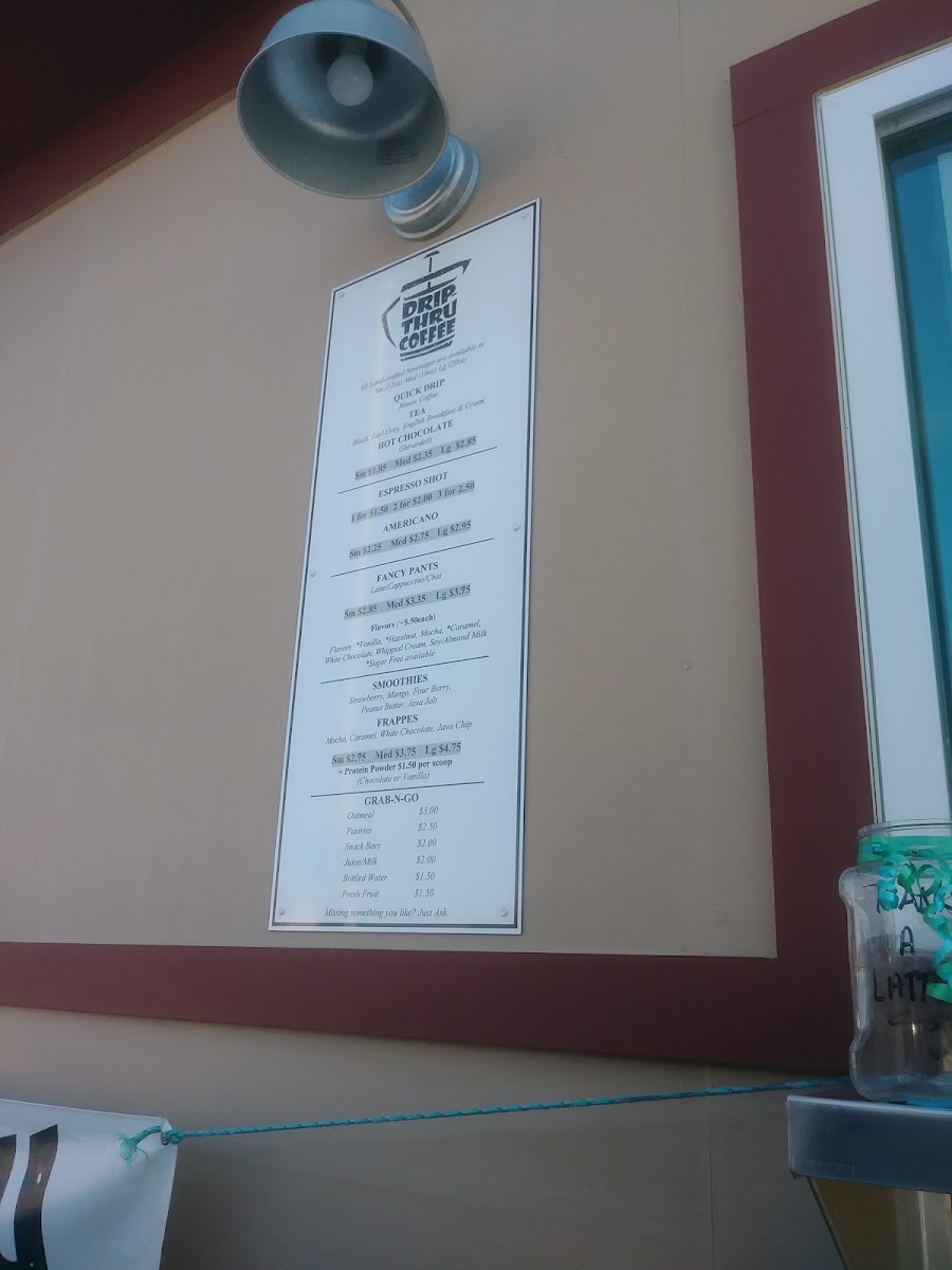 Drip-Thru Coffee® Photo Menu 9