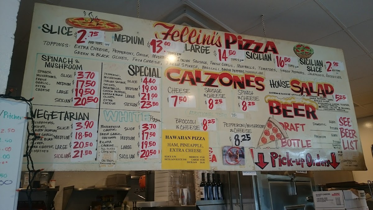 Fellini's Pizza Photo Menu 9