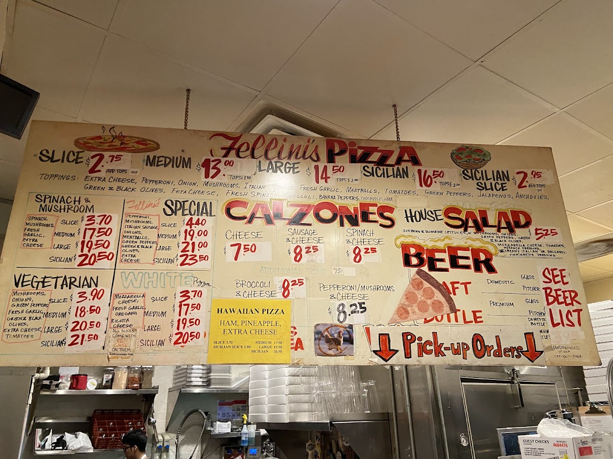 Fellini's Pizza Photo Menu 4