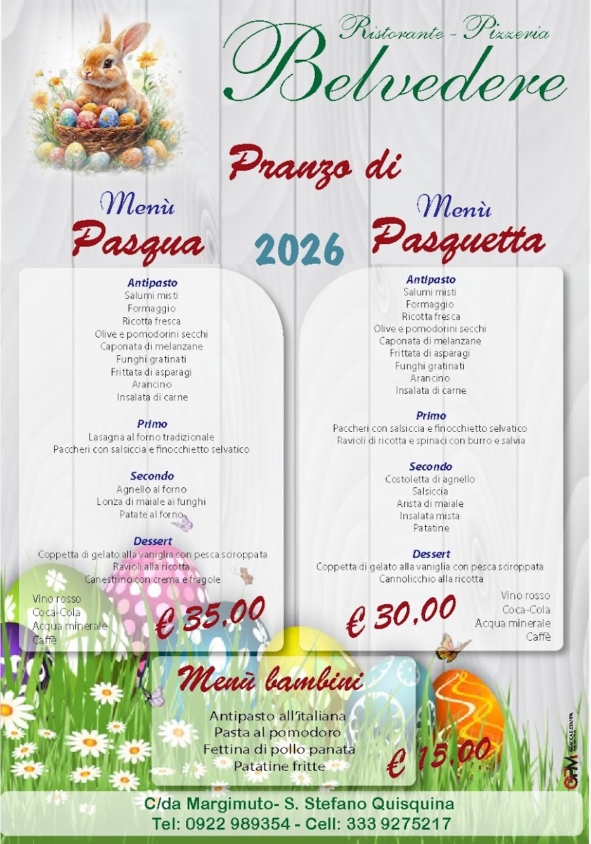 Ristorante Pizzeria Belvedere Photo Menu 1