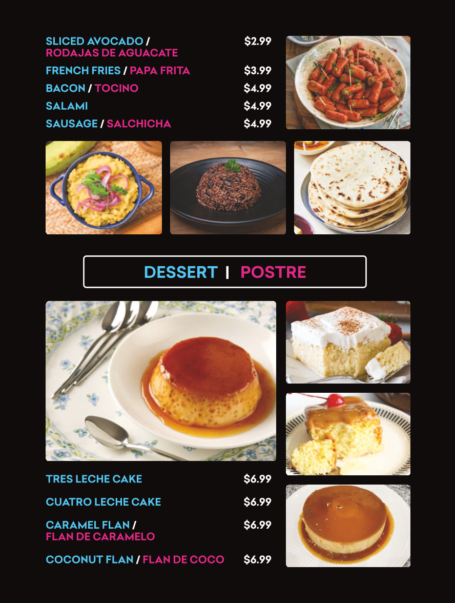 El Kiosko Latin Cafe Photo Menu 9