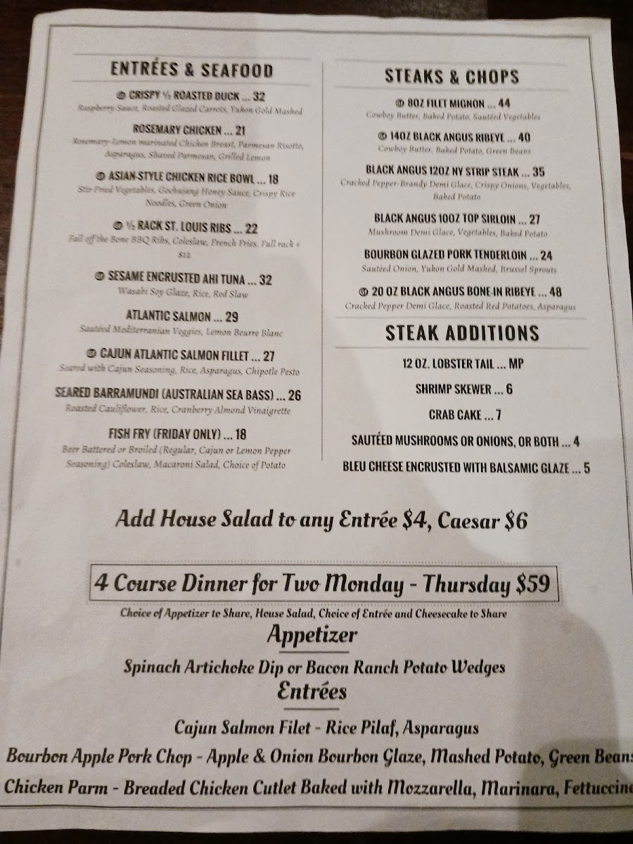 Waterstone Grill Photo Menu 3