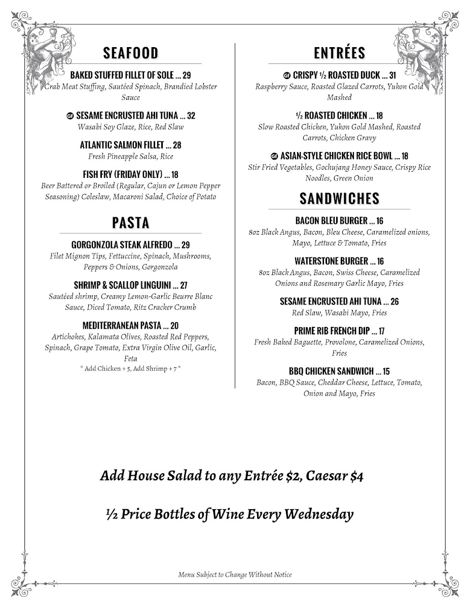 Waterstone Grill Photo Menu 6