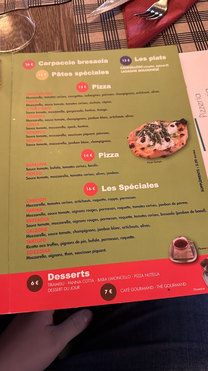 Il Capriccio Photo Menu 2