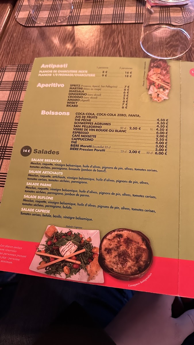 Il Capriccio Photo Menu 4