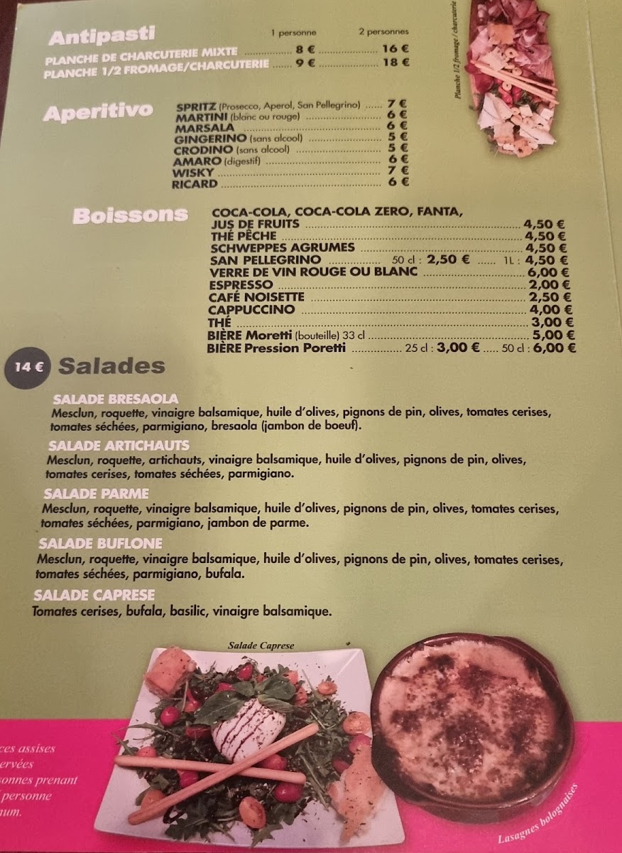 Il Capriccio Photo Menu 5