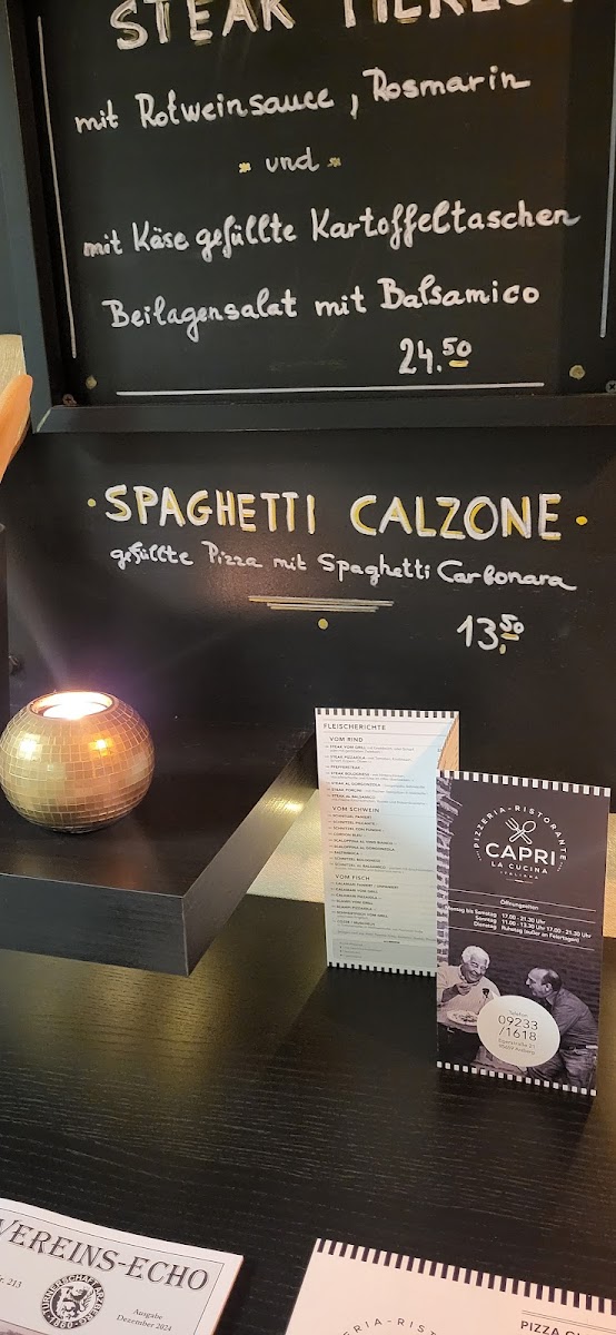 Pizzeria Capri Photo Menu 5