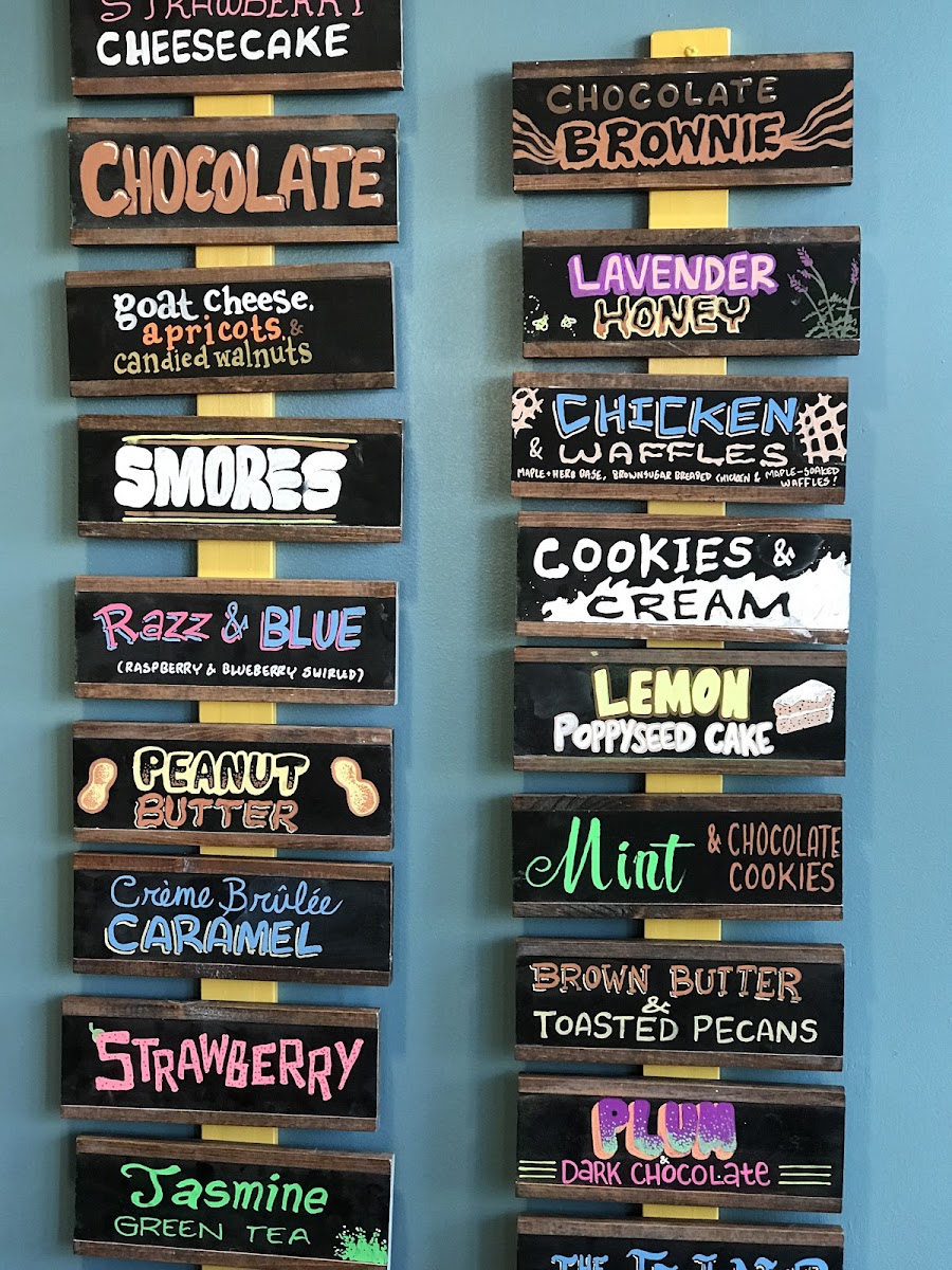 Betty Rae's Ice Cream Photo Menu 10