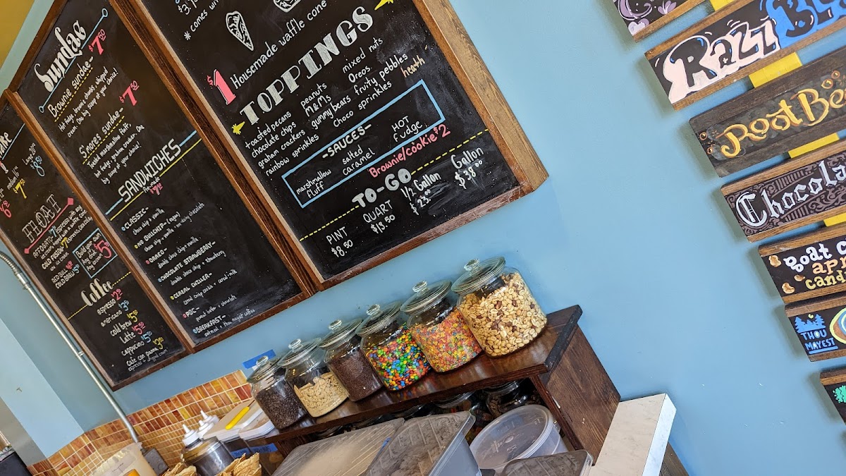 Betty Rae's Ice Cream Photo Menu 6