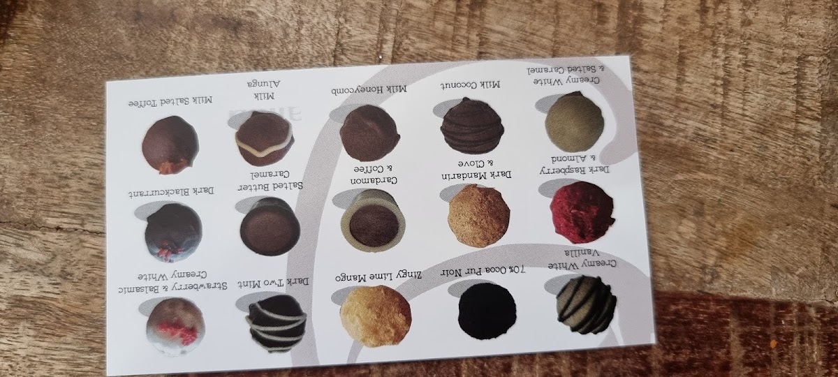 Chocolate Galley Photo Menu 1