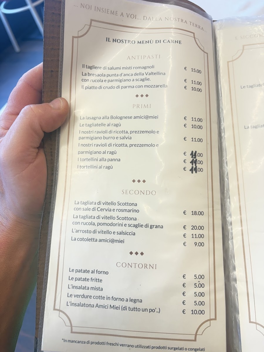 Amici Miei - Ristorante Photo Menu 1