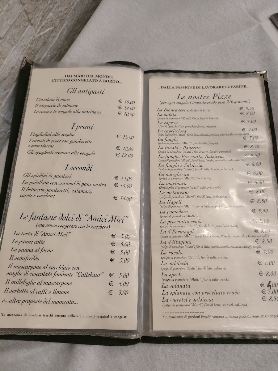 Amici Miei - Ristorante Photo Menu 3