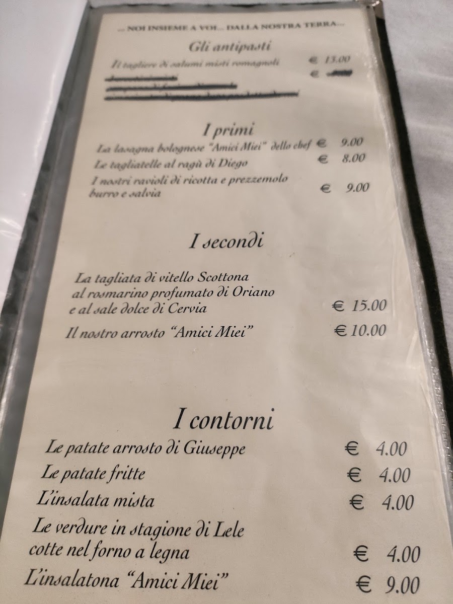 Amici Miei - Ristorante Photo Menu 6