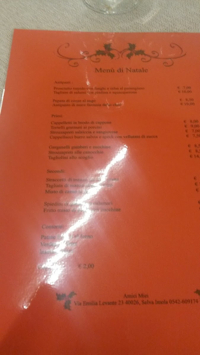 Amici Miei - Ristorante Photo Menu 9