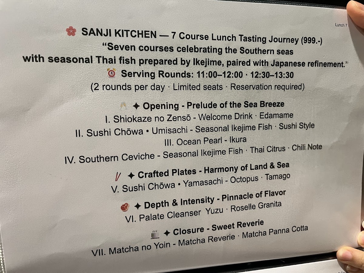 SANJI KITCHEN KHAOLAK Photo Menu 7