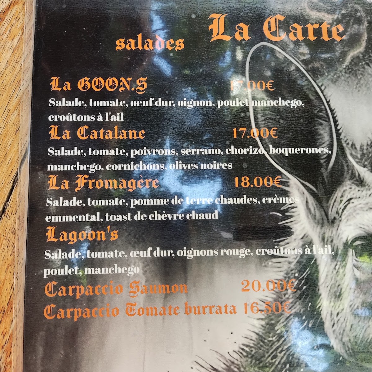 LE GOON S Photo Menu 1