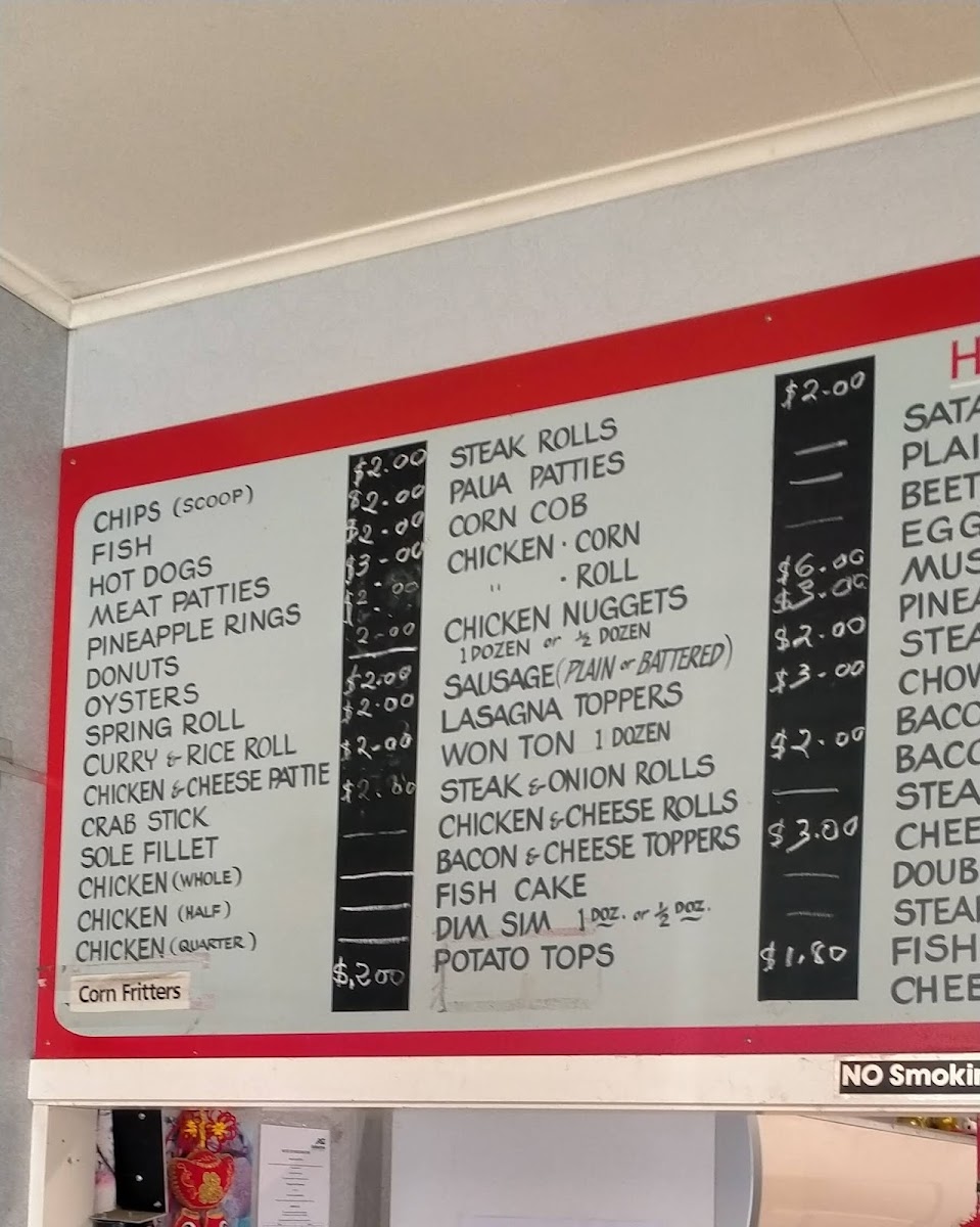 Triangle Fresh Fish & Takeaway Photo Menu 2