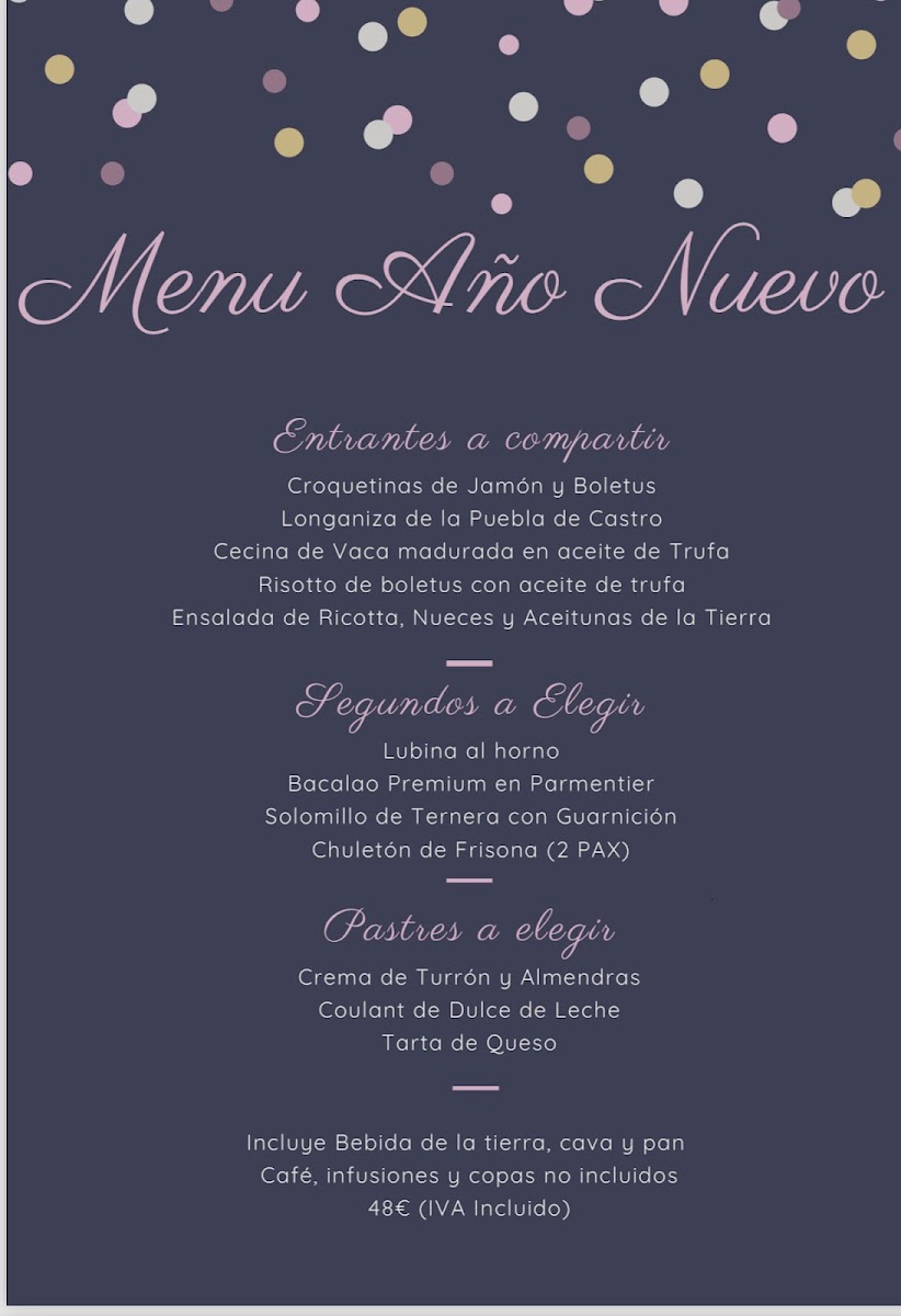 LA NICOLASA Photo Menu 7
