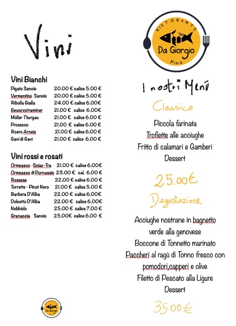 Ristorante da Pino di Giorgio Photo Menu 2