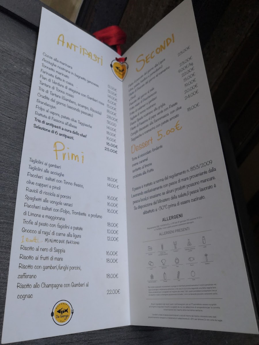 Ristorante da Pino di Giorgio Photo Menu 5