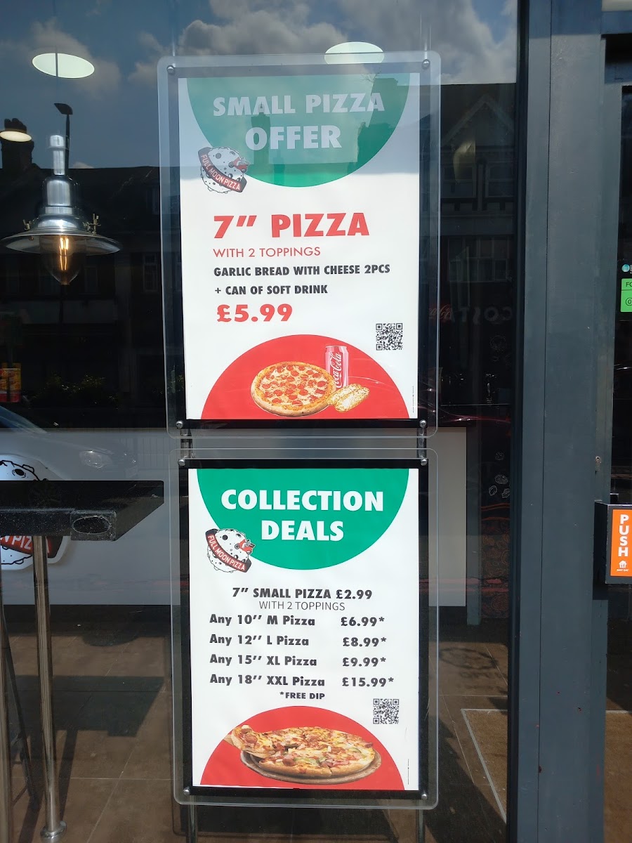 Full Moon Pizza Photo Menu 5