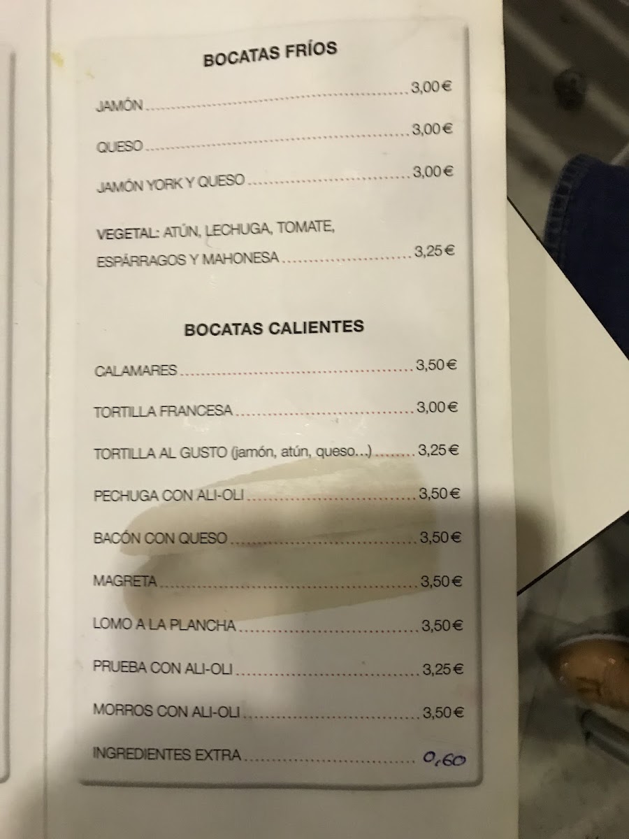 Bar La Parada Photo Menu 1