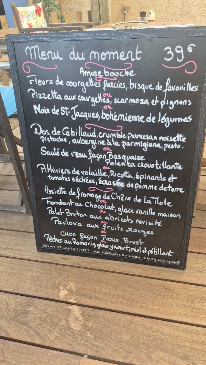 La Maison de Julie Photo Menu 1