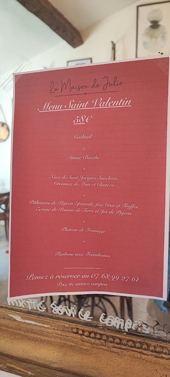 La Maison de Julie Photo Menu 10