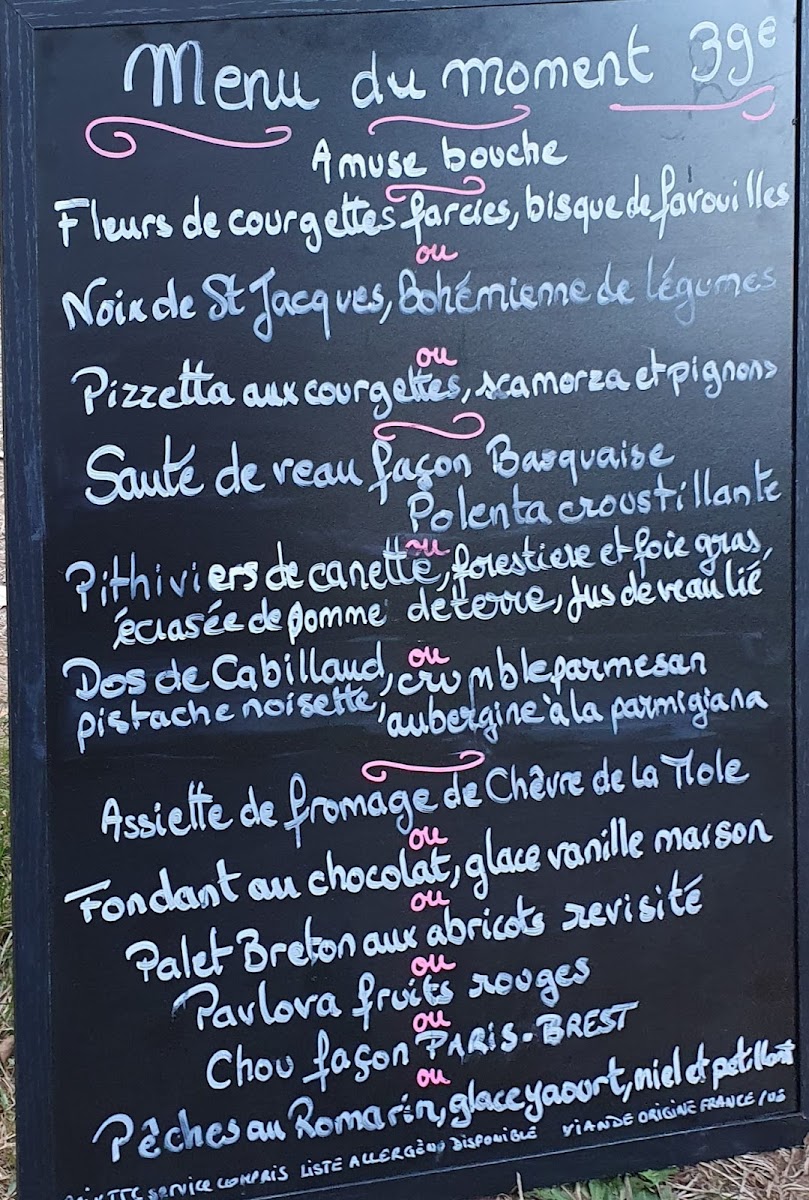 La Maison de Julie Photo Menu 2