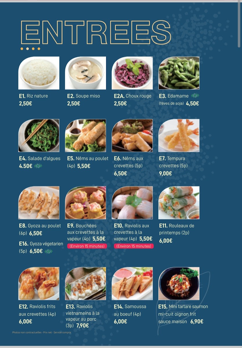ETOILE DE PARIS 堂食 外卖 Photo Menu 1