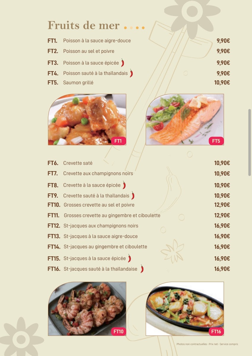 ETOILE DE PARIS 堂食 外卖 Photo Menu 3